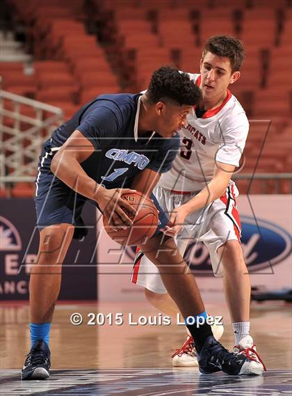 Thumbnail 1 in Redlands East Valley vs. Compton (CIF SS 2A Final) photogallery.