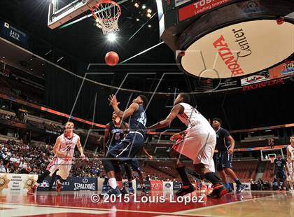 Thumbnail 3 in Redlands East Valley vs. Compton (CIF SS 2A Final) photogallery.