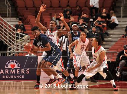 Thumbnail 1 in Redlands East Valley vs. Compton (CIF SS 2A Final) photogallery.
