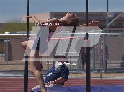 Thumbnail 1 in Arizona Open (Girls High Jump) photogallery.