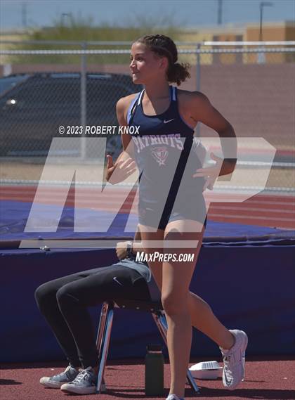 Thumbnail 1 in Arizona Open (Girls High Jump) photogallery.