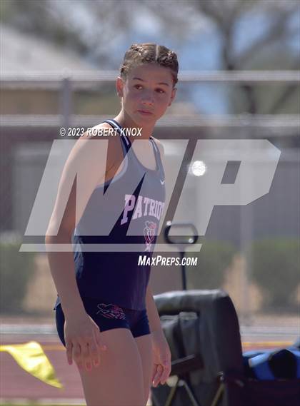 Thumbnail 2 in Arizona Open (Girls High Jump) photogallery.