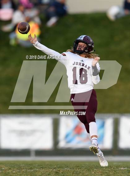 Thumbnail 3 in Jordan @ Skyridge (UHSAA 5A Quarterfinal) photogallery.