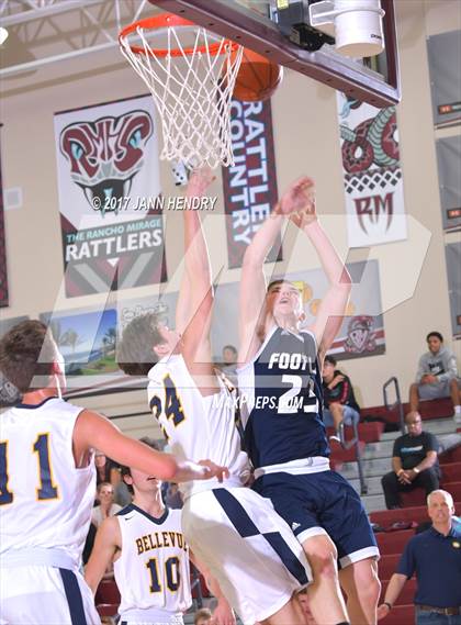 Thumbnail 1 in Foothill vs. Bellevue (Rancho Mirage Holiday Invitational) photogallery.
