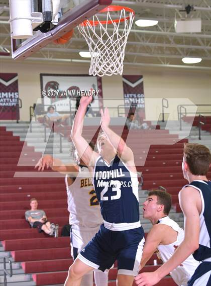 Thumbnail 3 in Foothill vs. Bellevue (Rancho Mirage Holiday Invitational) photogallery.