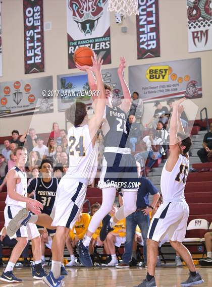 Thumbnail 1 in Foothill vs. Bellevue (Rancho Mirage Holiday Invitational) photogallery.