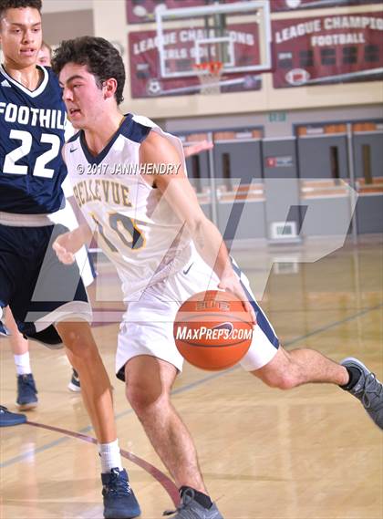 Thumbnail 3 in Foothill vs. Bellevue (Rancho Mirage Holiday Invitational) photogallery.
