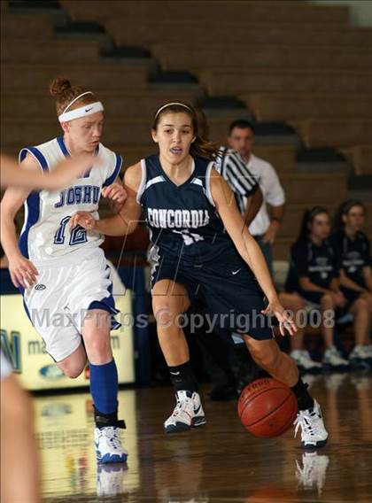 Thumbnail 2 in Concordia Lutheran vs. Joshua (Georgetown Jack Frost Invitational) photogallery.