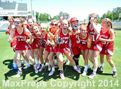 Thumbnail 3 in Apex vs. Charlotte Catholic (NCHSAA 4A Final) photogallery.