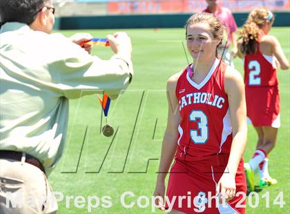 Thumbnail 3 in Apex vs. Charlotte Catholic (NCHSAA 4A Final) photogallery.