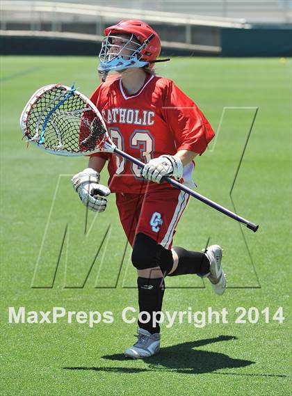 Thumbnail 3 in Apex vs. Charlotte Catholic (NCHSAA 4A Final) photogallery.