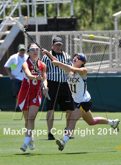 Thumbnail 1 in Apex vs. Charlotte Catholic (NCHSAA 4A Final) photogallery.