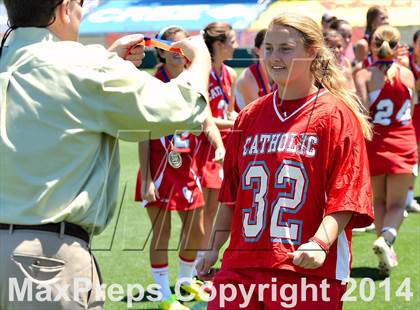 Thumbnail 3 in Apex vs. Charlotte Catholic (NCHSAA 4A Final) photogallery.