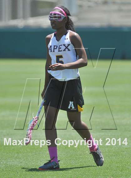 Thumbnail 1 in Apex vs. Charlotte Catholic (NCHSAA 4A Final) photogallery.