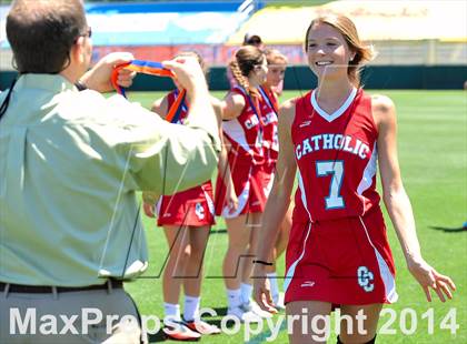 Thumbnail 1 in Apex vs. Charlotte Catholic (NCHSAA 4A Final) photogallery.