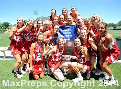 Thumbnail 2 in Apex vs. Charlotte Catholic (NCHSAA 4A Final) photogallery.