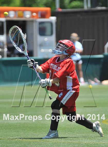 Thumbnail 3 in Apex vs. Charlotte Catholic (NCHSAA 4A Final) photogallery.