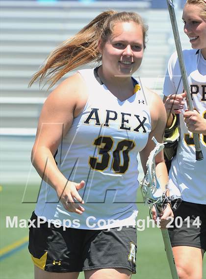 Thumbnail 2 in Apex vs. Charlotte Catholic (NCHSAA 4A Final) photogallery.