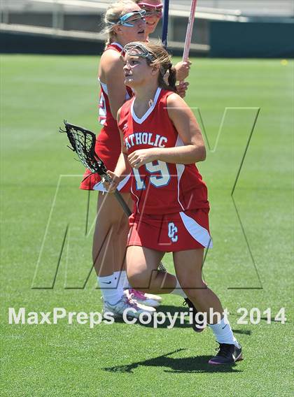 Thumbnail 1 in Apex vs. Charlotte Catholic (NCHSAA 4A Final) photogallery.