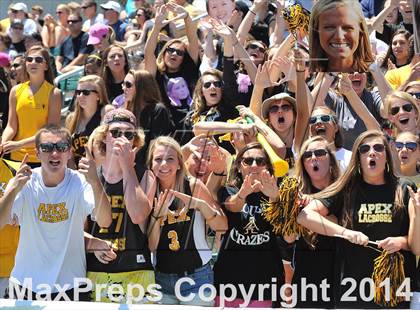 Thumbnail 3 in Apex vs. Charlotte Catholic (NCHSAA 4A Final) photogallery.