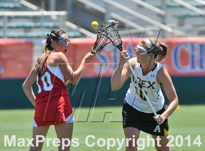 Thumbnail 1 in Apex vs. Charlotte Catholic (NCHSAA 4A Final) photogallery.