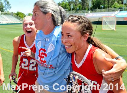 Thumbnail 1 in Apex vs. Charlotte Catholic (NCHSAA 4A Final) photogallery.