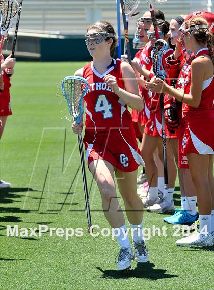 Thumbnail 3 in Apex vs. Charlotte Catholic (NCHSAA 4A Final) photogallery.
