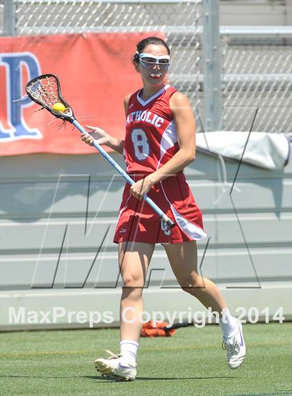 Thumbnail 2 in Apex vs. Charlotte Catholic (NCHSAA 4A Final) photogallery.