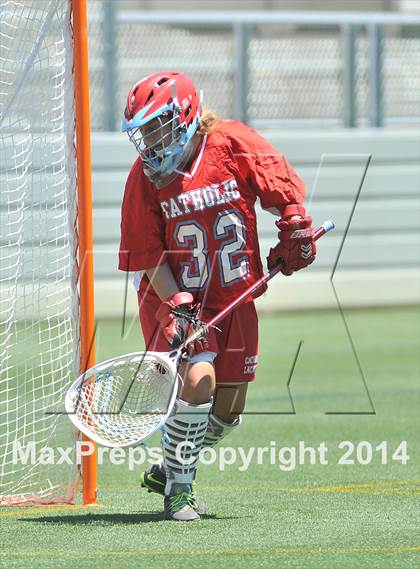 Thumbnail 3 in Apex vs. Charlotte Catholic (NCHSAA 4A Final) photogallery.