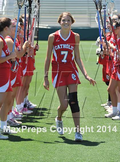 Thumbnail 3 in Apex vs. Charlotte Catholic (NCHSAA 4A Final) photogallery.