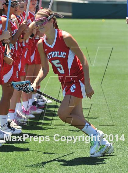 Thumbnail 1 in Apex vs. Charlotte Catholic (NCHSAA 4A Final) photogallery.