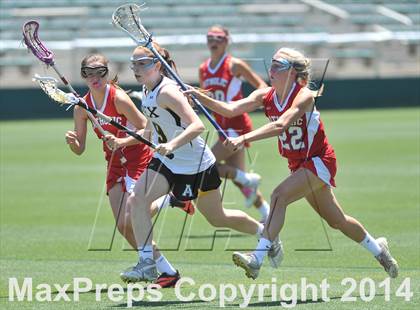 Thumbnail 1 in Apex vs. Charlotte Catholic (NCHSAA 4A Final) photogallery.