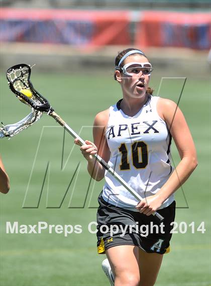 Thumbnail 1 in Apex vs. Charlotte Catholic (NCHSAA 4A Final) photogallery.