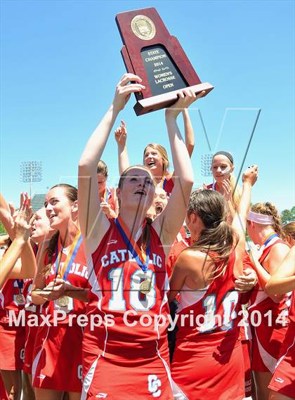 Thumbnail 3 in Apex vs. Charlotte Catholic (NCHSAA 4A Final) photogallery.