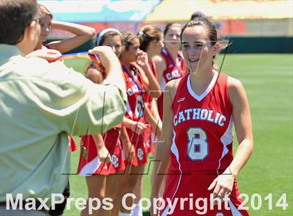 Thumbnail 2 in Apex vs. Charlotte Catholic (NCHSAA 4A Final) photogallery.
