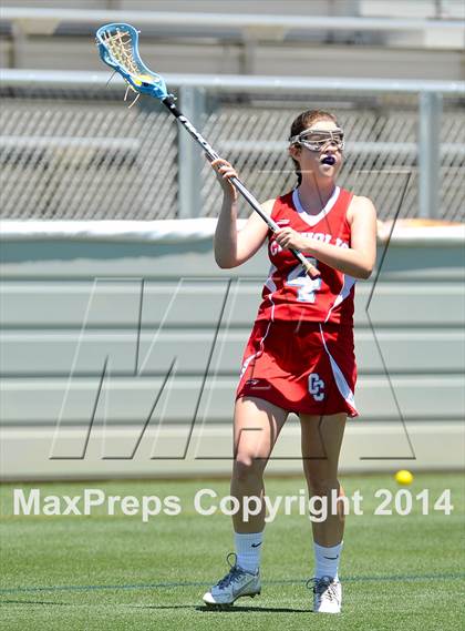 Thumbnail 3 in Apex vs. Charlotte Catholic (NCHSAA 4A Final) photogallery.