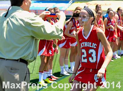 Thumbnail 1 in Apex vs. Charlotte Catholic (NCHSAA 4A Final) photogallery.