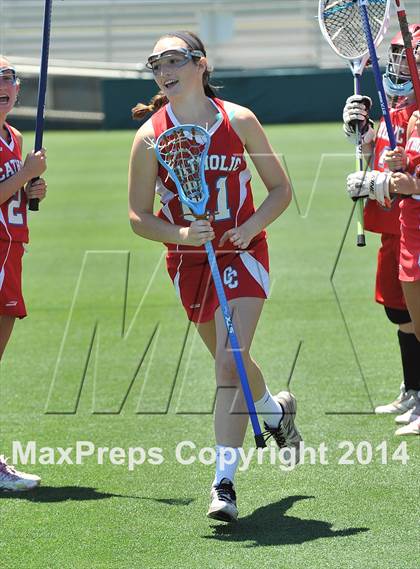 Thumbnail 2 in Apex vs. Charlotte Catholic (NCHSAA 4A Final) photogallery.