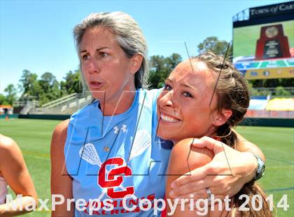 Thumbnail 3 in Apex vs. Charlotte Catholic (NCHSAA 4A Final) photogallery.