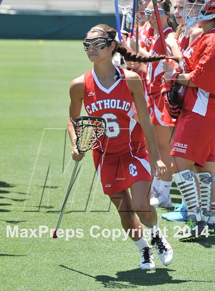 Thumbnail 2 in Apex vs. Charlotte Catholic (NCHSAA 4A Final) photogallery.
