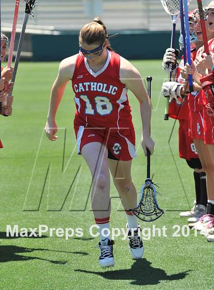 Thumbnail 2 in Apex vs. Charlotte Catholic (NCHSAA 4A Final) photogallery.