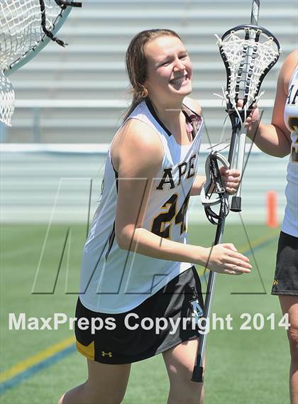 Thumbnail 1 in Apex vs. Charlotte Catholic (NCHSAA 4A Final) photogallery.