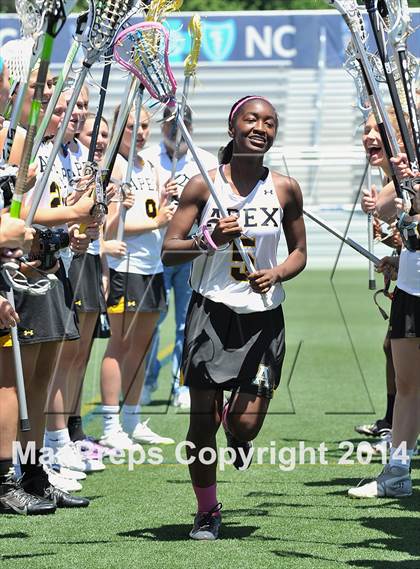 Thumbnail 1 in Apex vs. Charlotte Catholic (NCHSAA 4A Final) photogallery.
