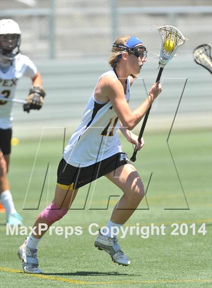 Thumbnail 2 in Apex vs. Charlotte Catholic (NCHSAA 4A Final) photogallery.