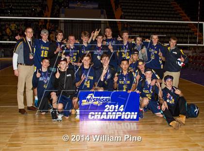 Thumbnail 3 in Eastport-South Manor vs. Victor (NYSPHSAA Division 2 Final) photogallery.