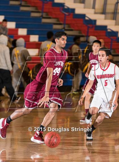 Thumbnail 2 in Cupertino vs. Westmont (Fukushima Invitational, 1st Round) photogallery.