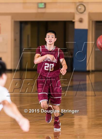 Thumbnail 3 in Cupertino vs. Westmont (Fukushima Invitational, 1st Round) photogallery.