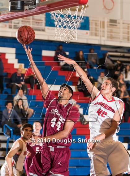 Thumbnail 2 in Cupertino vs. Westmont (Fukushima Invitational, 1st Round) photogallery.