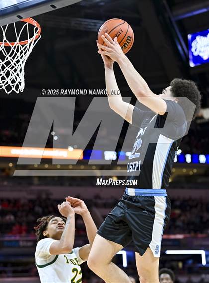 Thumbnail 1 in South Bend Saint Joseph vs. Indianapolis Crispus Attucks (IHSAA 3A Final) photogallery.