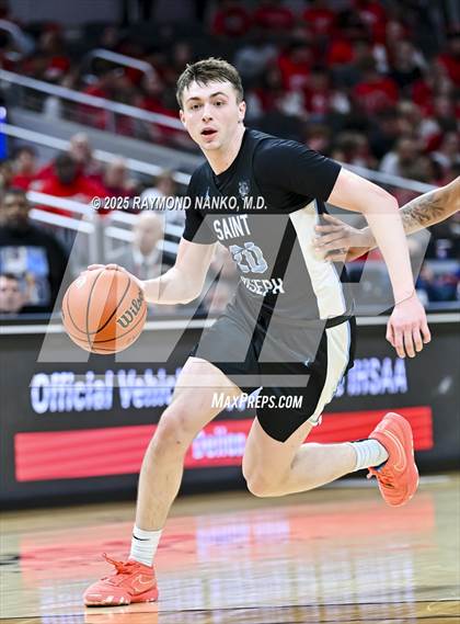 Thumbnail 2 in South Bend Saint Joseph vs. Indianapolis Crispus Attucks (IHSAA 3A Final) photogallery.